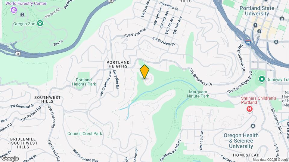 1938 SW Edgewood Rd Map and Location Details