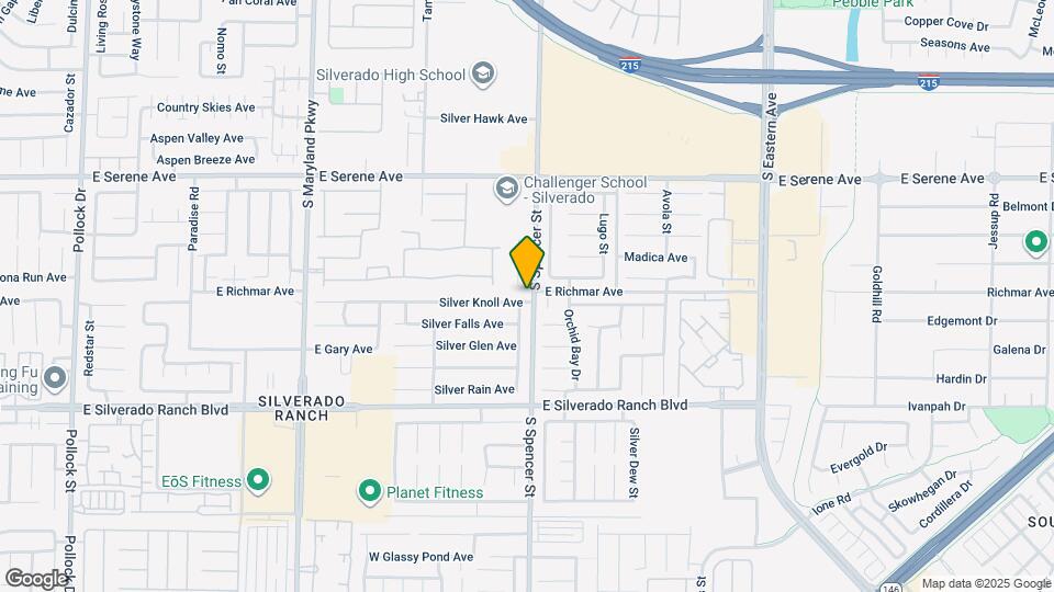 1774 Silver Knoll Ave Map and Location Details