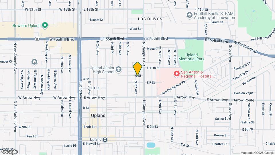 664 6th St Map and Location Details