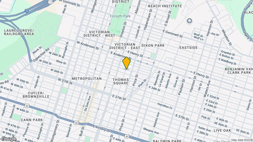 305 E 32nd St Map and Location Details