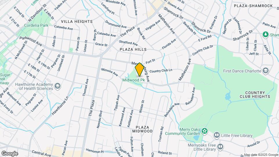 2039 Wilhelmina Ave Map and Location Details