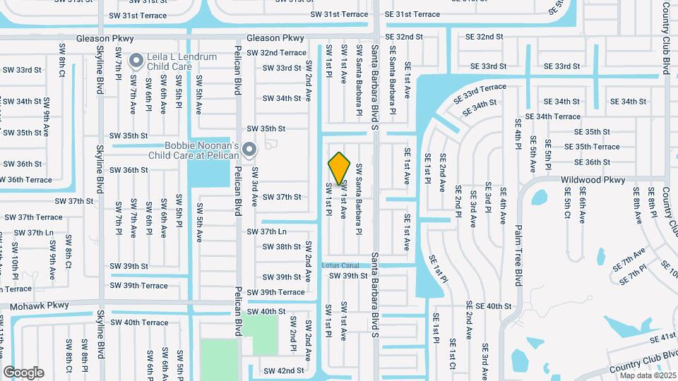 3624 SW 1st Ave Map and Location Details