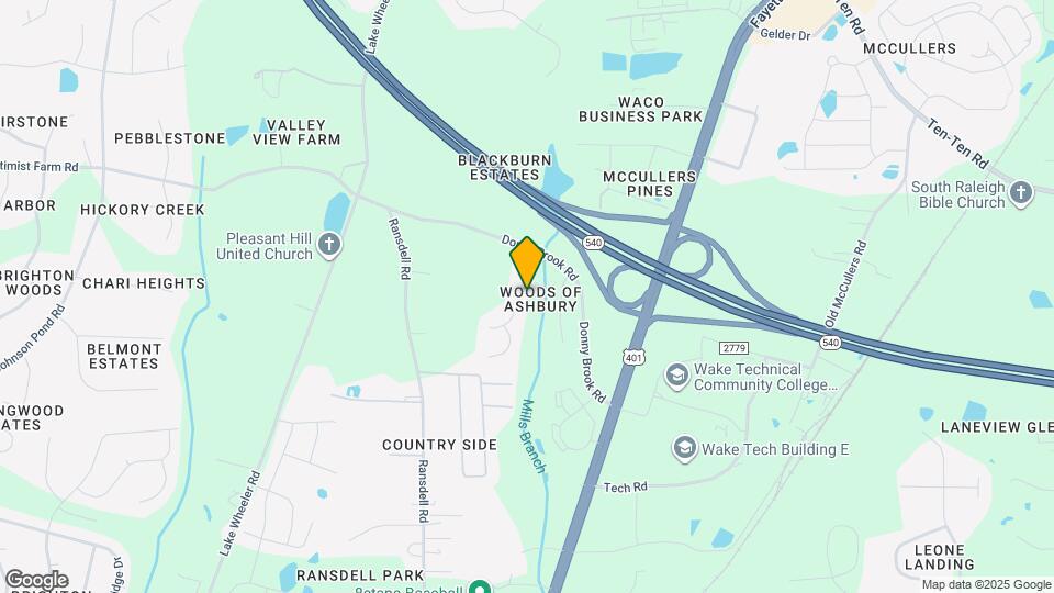 8821 Juaquin Ln Map and Location Details