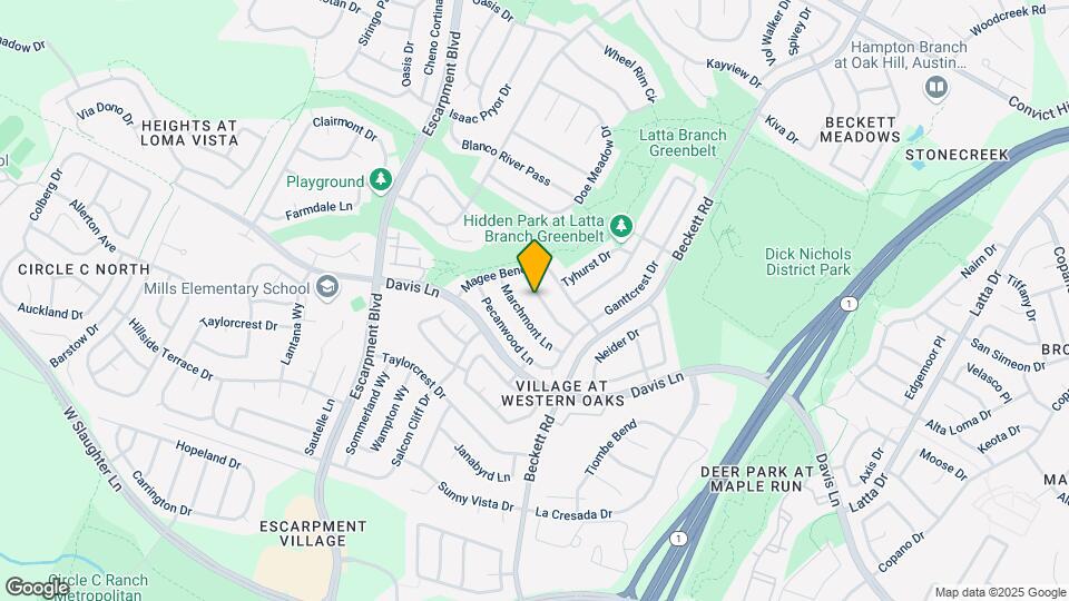 5801 Fitchwood Ln Mapa y Detalles de la Ubicación