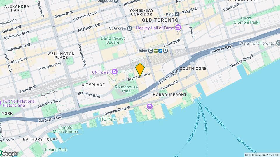 131 Bremner Blvd Map and Location Details