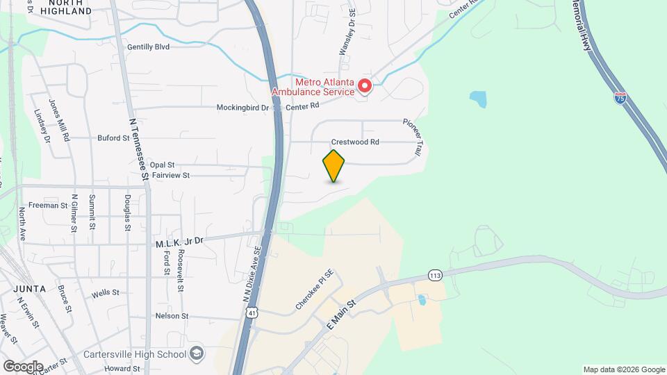 Room in Townhome on Timber Ridge Dr Mapa y Detalles de la Ubicación