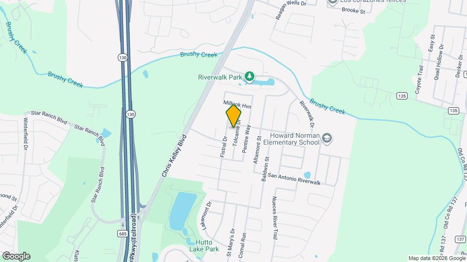 207 Tolcarne Dr Map and Location Details