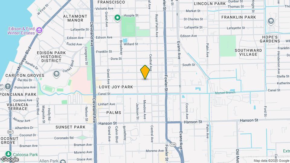 2342 Stella St Map and Location Details