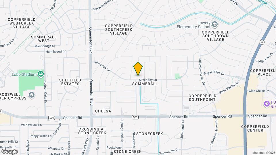 7306 Ridgeberry Dr Map and Location Details