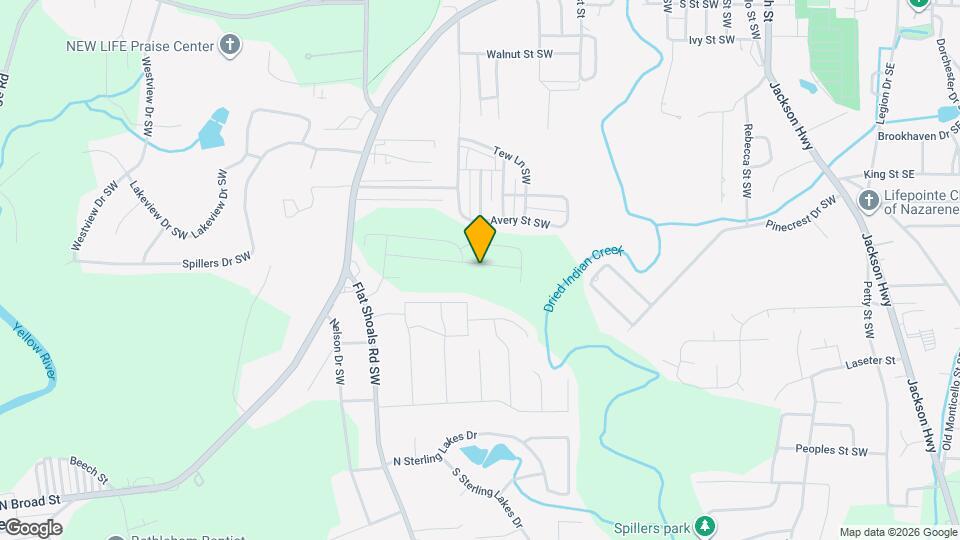 7624 Saffron Ave Map and Location Details