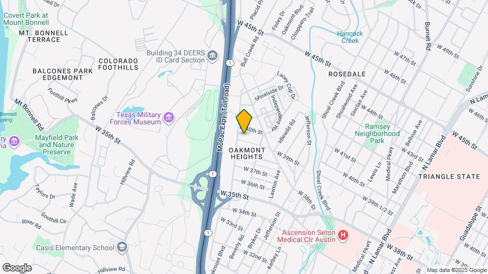 1916 W 39th St Map and Location Details