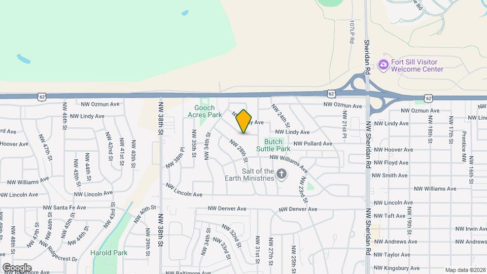 2612 NW Pollard Ave Map and Location Details