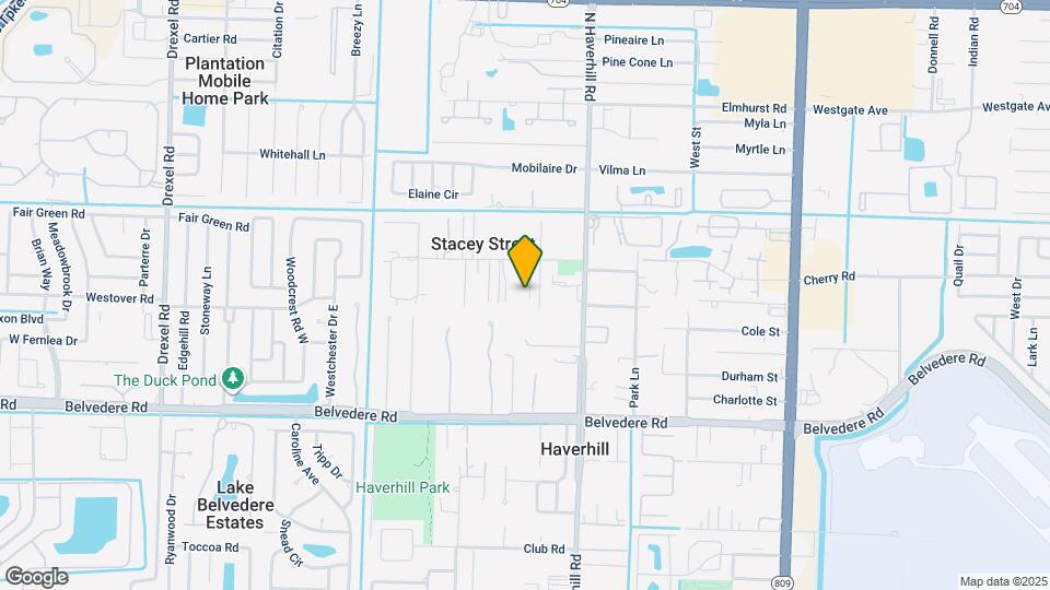 1305 Rosewood Villa Ln Map and Location Details