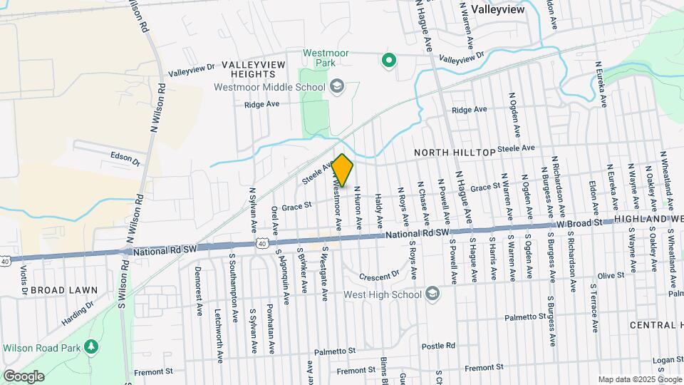 98-100 N Westmoor Ave-Unit -100 Map and Location Details