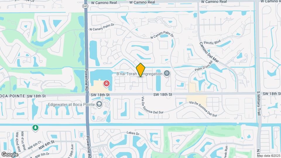 6513 Via Regina Map and Location Details