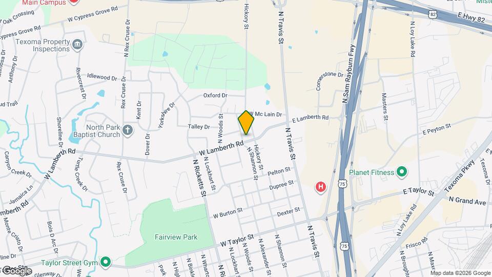 2515 N Shannon St Map and Location Details