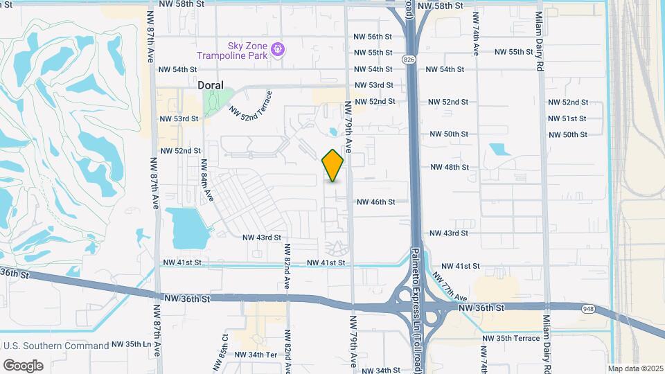 4550 NW 79th Ave Map and Location Details