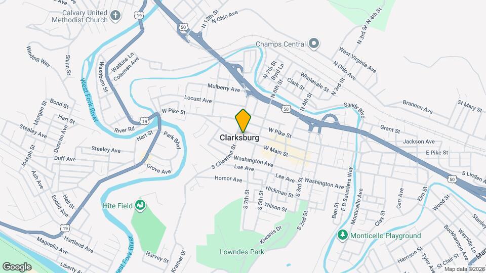 530 1/2 W Main St Map and Location Details