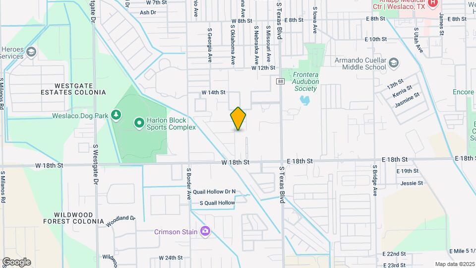 1601 S Oklahoma Ave Map and Location Details
