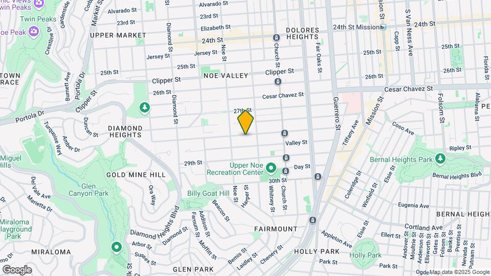321 28th St Map and Location Details