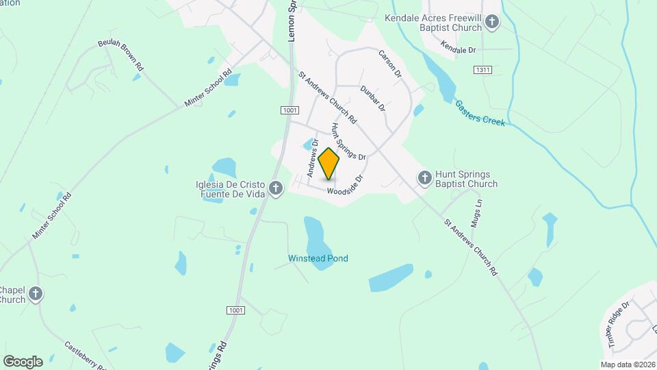 3928 Pine Line Dr Map and Location Details