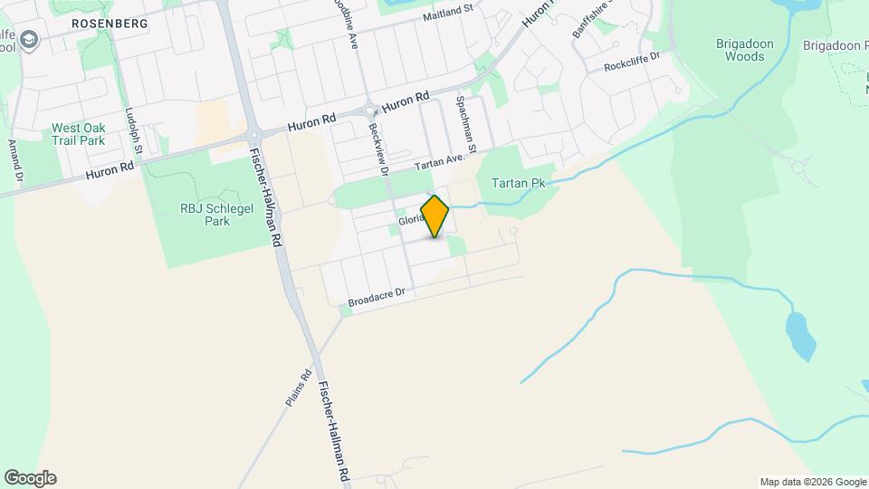 544 Beckview Cres Map and Location Details