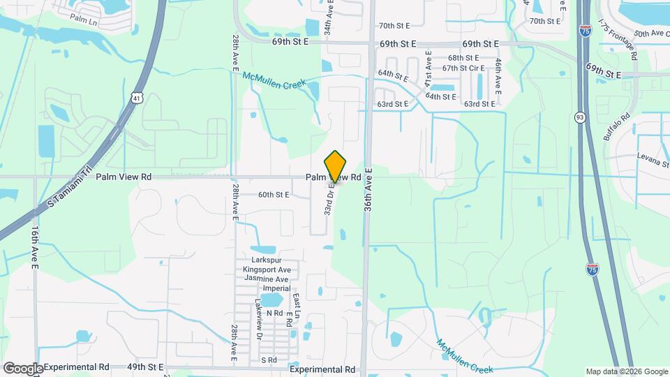 6010 33rd Dr E Mapa y Detalles de la Ubicación