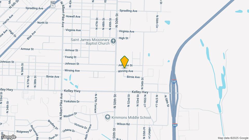 5101 Wirsing Ave Mapa y Detalles de la Ubicación
