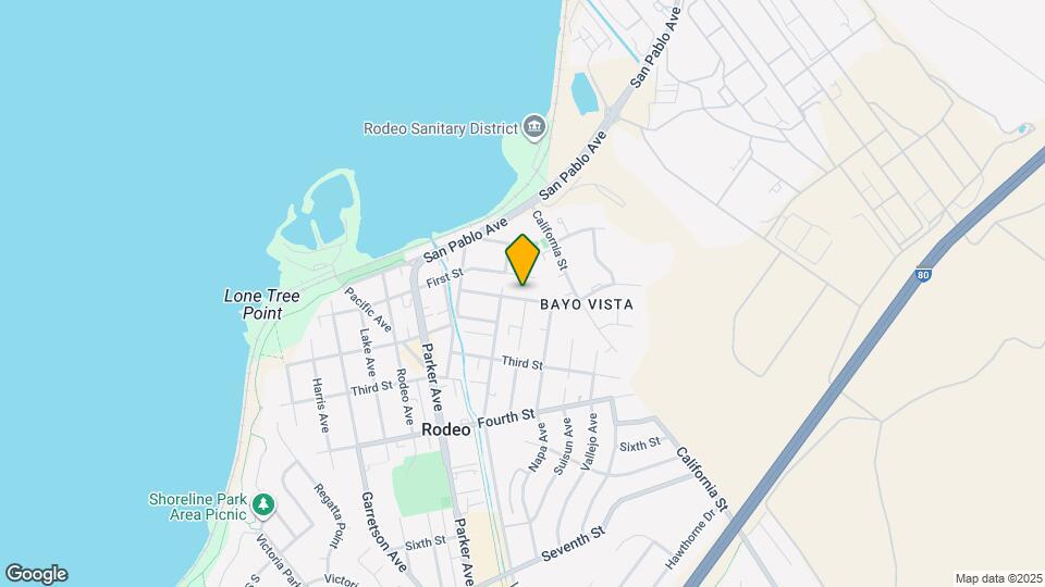 828 Mariposa St Map and Location Details