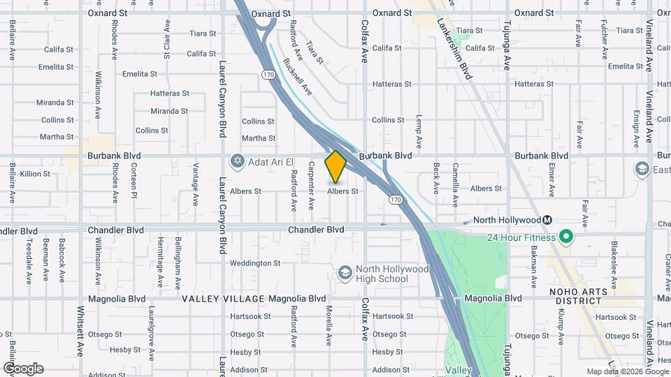 5500 Morella Ave Map and Location Details