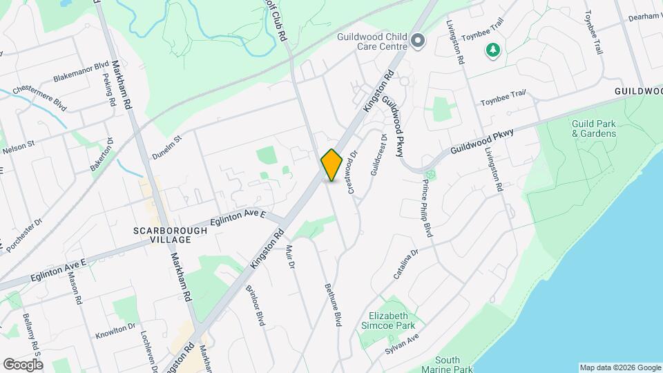 33 Scarborough Golf Club Rd Map and Location Details