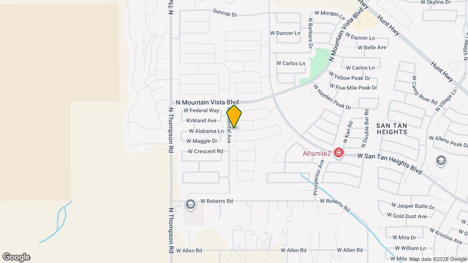33256 N Jamie Ln Mapa y Detalles de la Ubicación