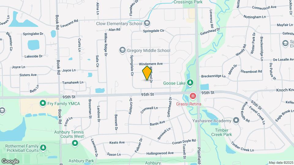1304 Leawood Ct Map and Location Details