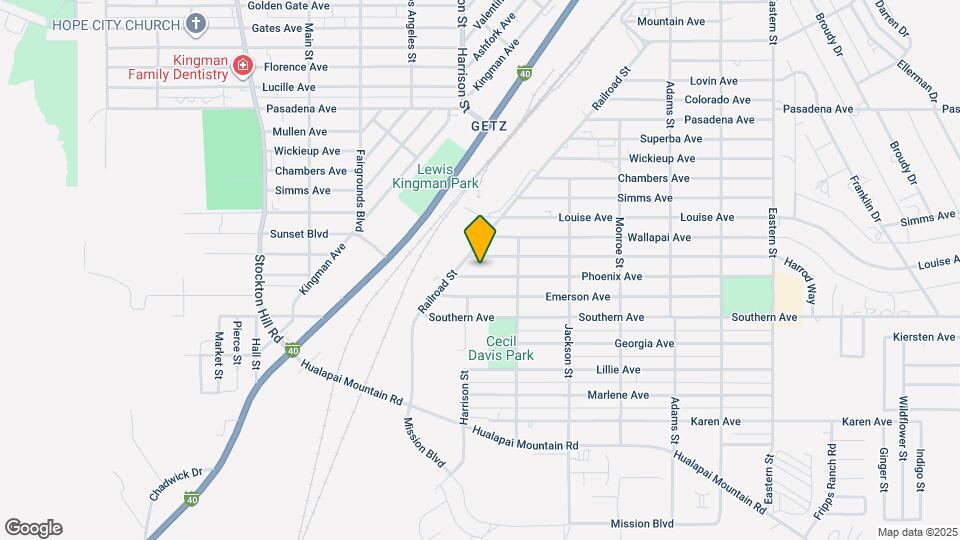 2313 Phoenix Ave Map and Location Details