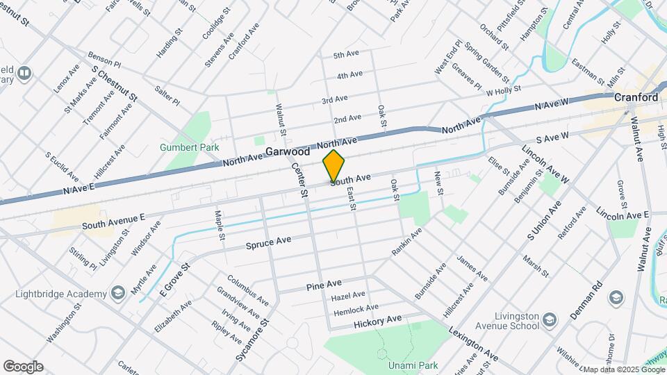 321 South Ave Map and Location Details