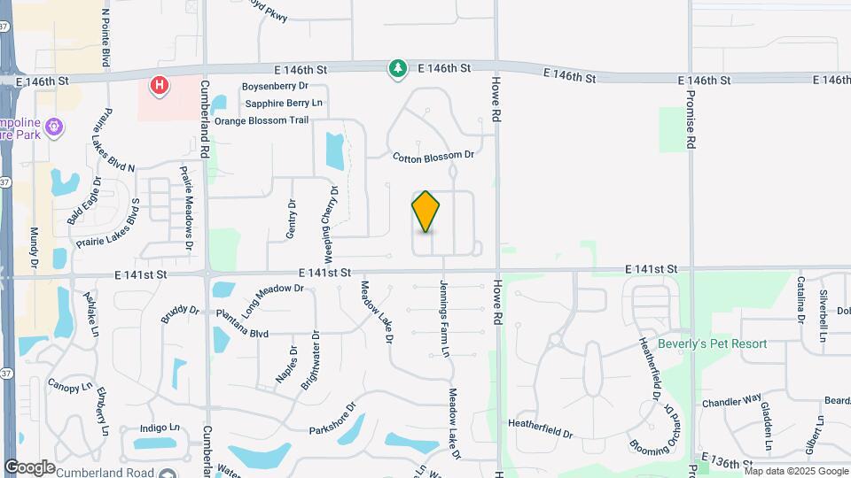 14168 Country Breeze Ln Map and Location Details