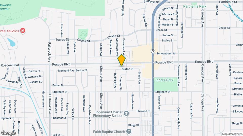 22227 Burton St Map and Location Details