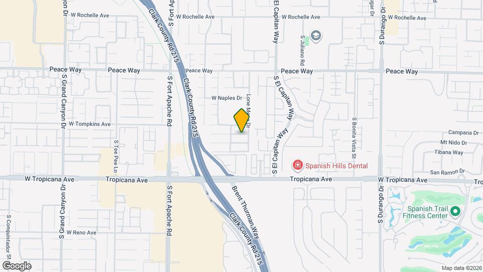 9123 Sangria Ln Map and Location Details