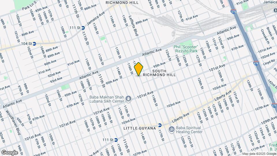 95-18 117th St Map and Location Details