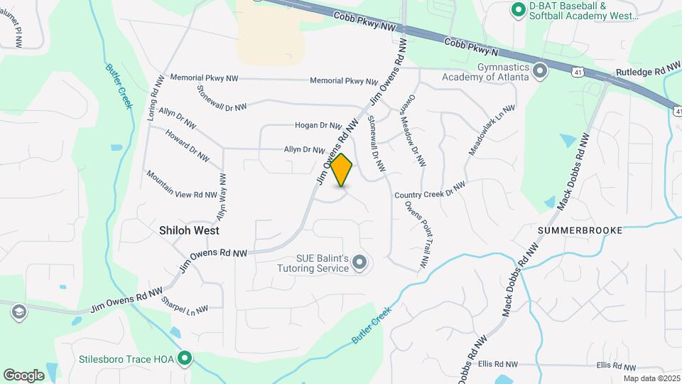 2759 Shetland Ln NW Map and Location Details