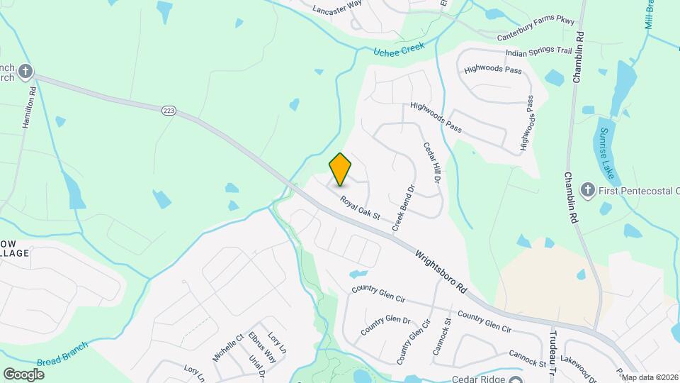 1328 Royal Oak St Map and Location Details