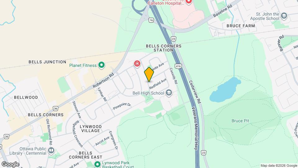 23 Foothills Dr Map and Location Details