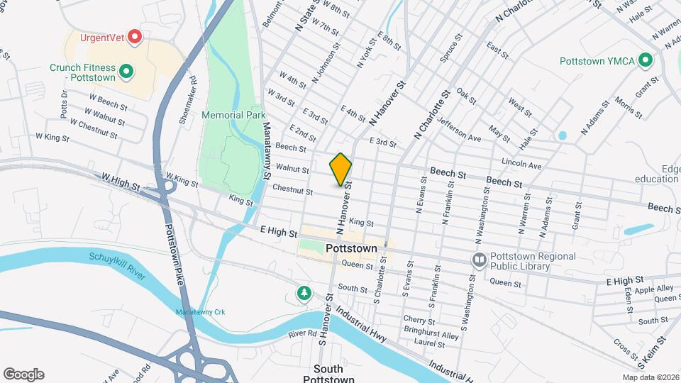 151 Chestnut St Mapa y Detalles de la Ubicación