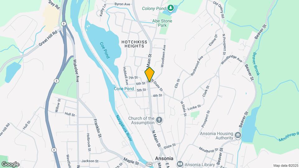 198 N Main St Map and Location Details