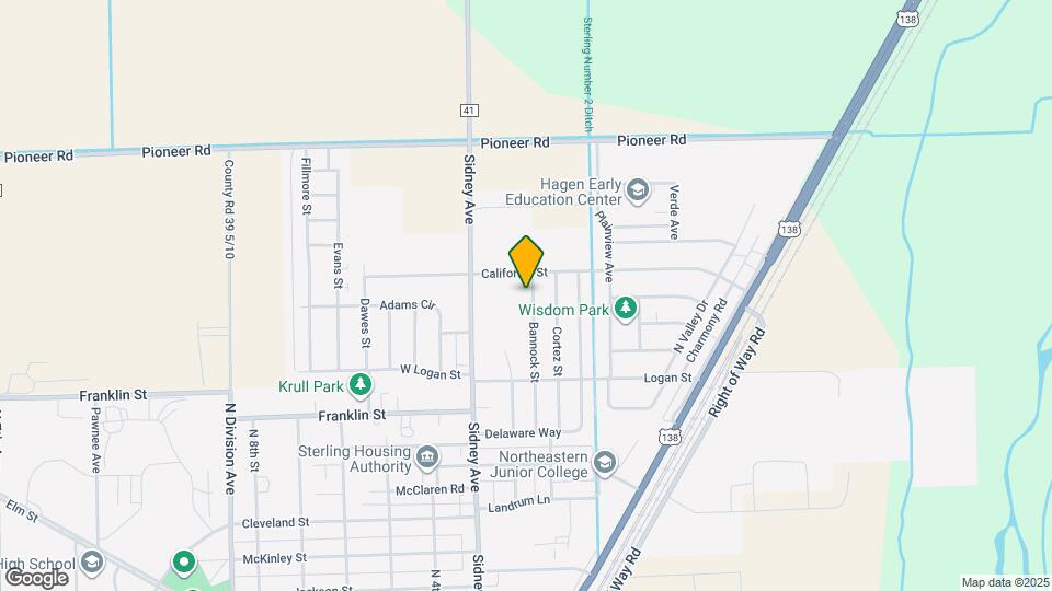 377 Bannock St Map and Location Details