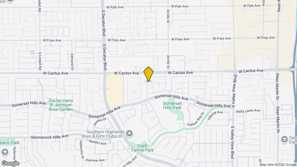 10564 Bardilino St Mapa y Detalles de la Ubicación