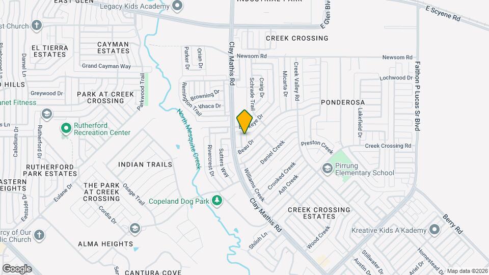 1212 Case Dr Map and Location Details