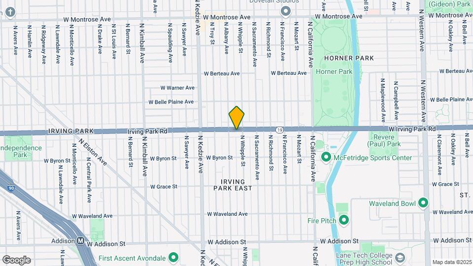 3045 W Irving Park Rd Map and Location Details