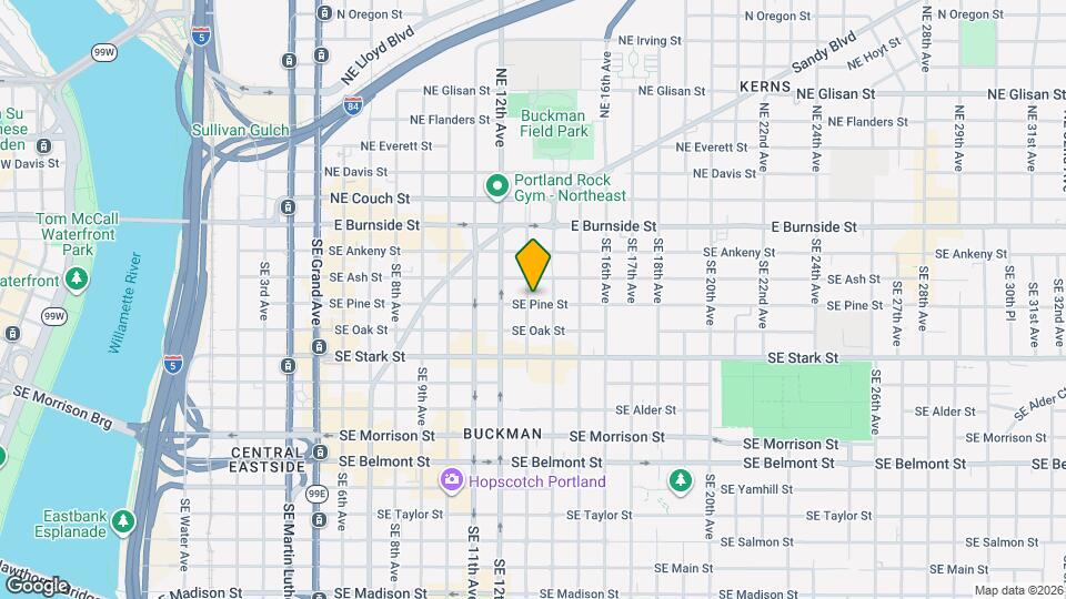 1303 SE Pine St Map and Location Details