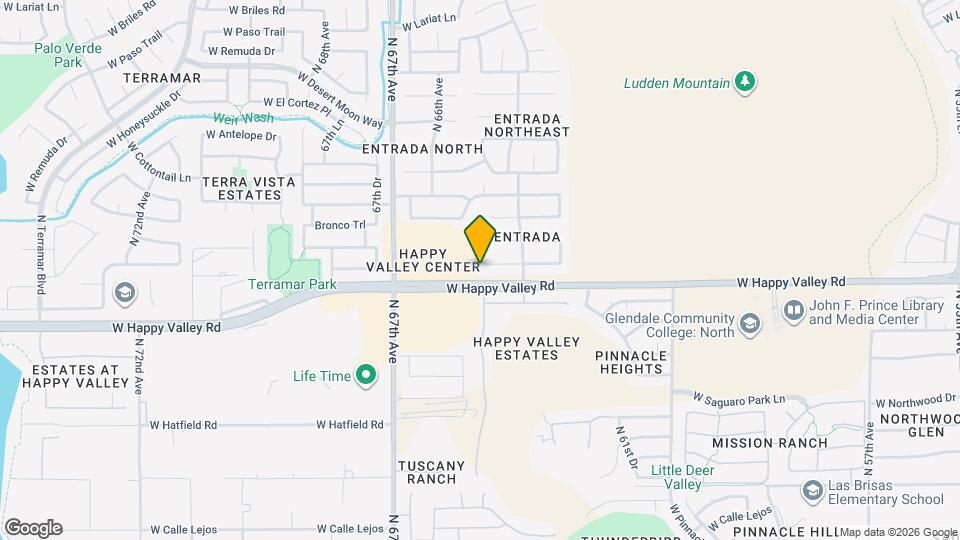 6435 W Buckskin Trail Map and Location Details